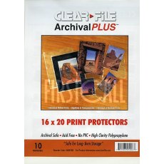 Clearfile 060B Print Protectors 16x20in Pack of 10