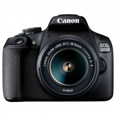 Canon EOS 2000D Digital SLR Camera with 18-55mm IS II lens
