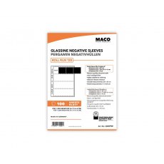 MACO Negative Pages, Paper (glassine), 6 x 6 or 6 x 7cm, 100 sheets