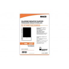 MACO Negative Pages, Paper (glassine), 8 x 10 inch, 100 sheets