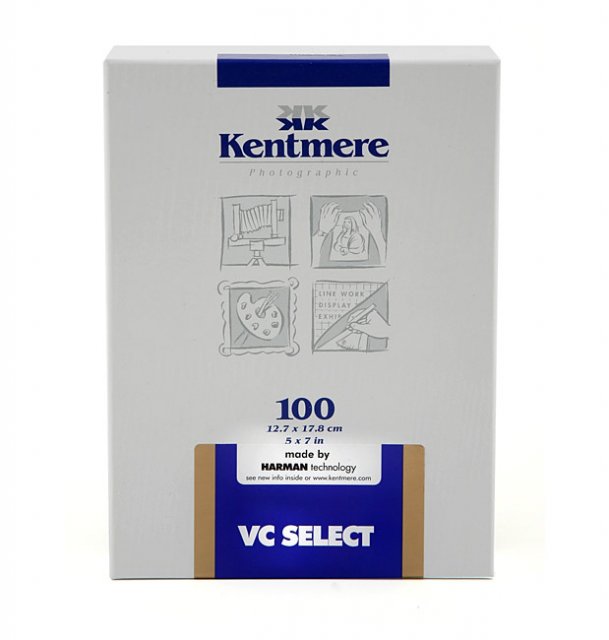 Kentmere Kentmere VC Select Glossy, 5 x 7in, Pack of 100