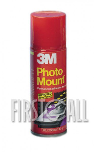 3M 3M Photomount Spray, 200ml, red can