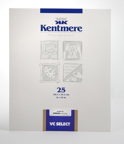 Kentmere Kentmere VC Select Glossy, 8 x 10in, Pack of 25