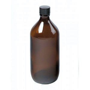Firstcall Firstcall Chemical Storage Winchester Glass Bottle, Amber,100ml