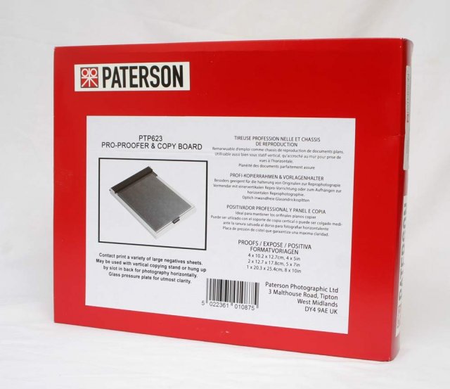 Paterson Paterson Contact Printing Frame, Universal