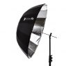 Interfit Interfit UP3SI Parabolic Silver Umbrella, 41 inch