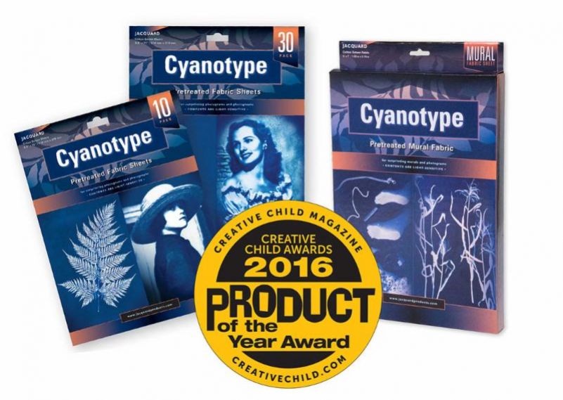 Cyanotype Fabrics Capture Creative Child Award!