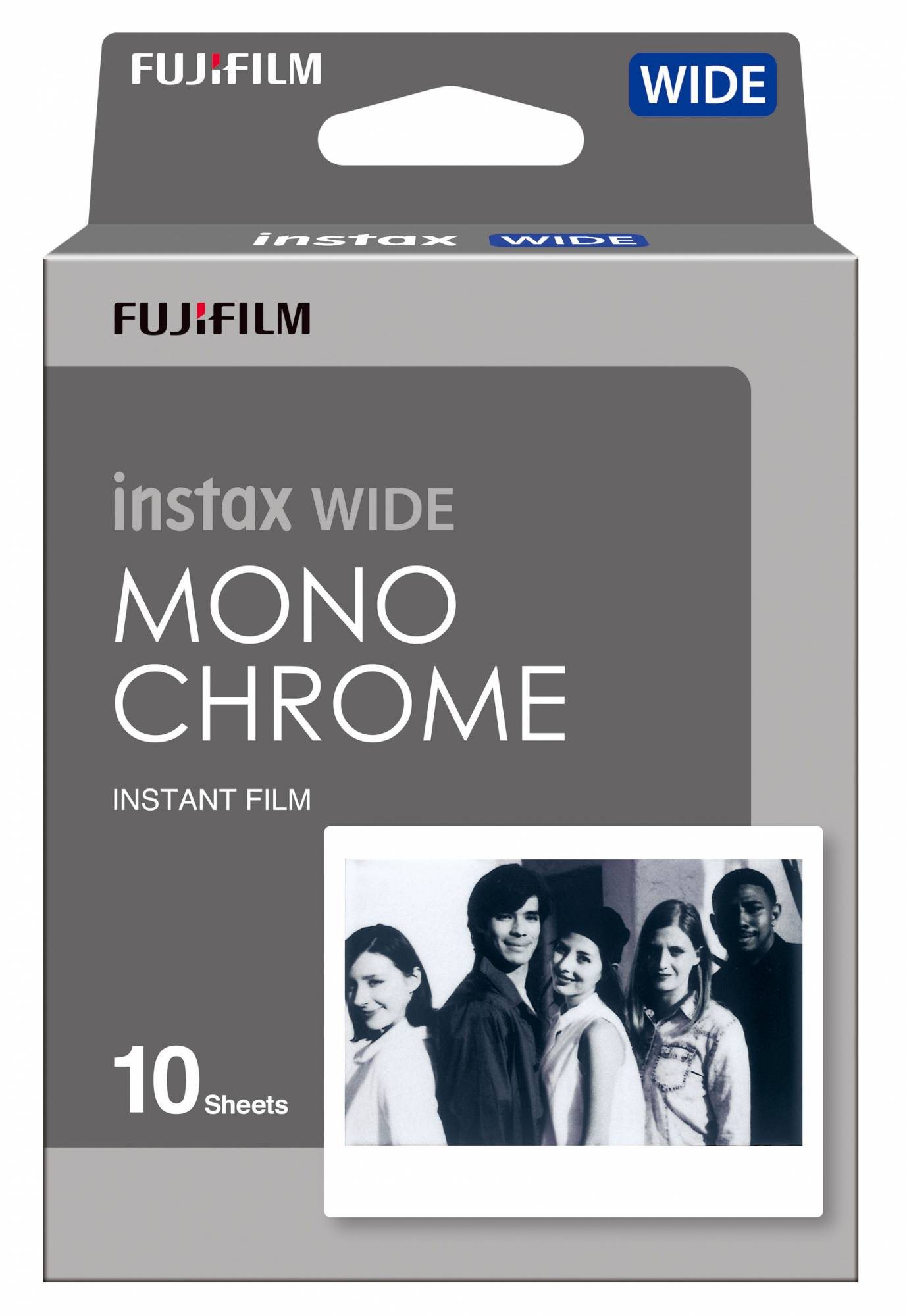 Fujifilm Instax Wide Monochrome WW1 ISO 800, 10 sheets - Instant