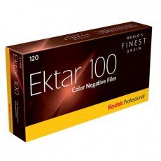 Kodak Ektar 100 120, ISO 100, Pack of 5