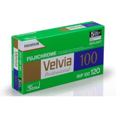 Fujifilm Velvia 100 120, ISO 100, 5 pack