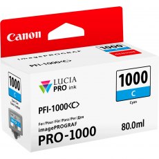 Canon Ink Jet Cartridge PFI-1000C, Cyan