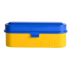 Reto Kodak Classic Metal 35mm Film Case, Yellow/Blue Lid