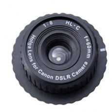 Holga HPL-C-BK Pinhole Lens for Canon DSLR & SLR, Black