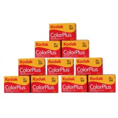 Kodak ColorPlus 135-24, ISO 200, Pack of 10