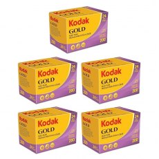 Kodak Gold GB 135-36, ISO 200, Pack of 5