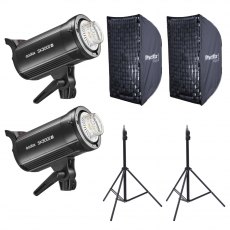 Godox SK300II-V Two Head Schools Kit