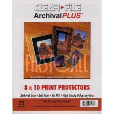 Clearfile 030B Print Protectors 8x10in Pack of 25