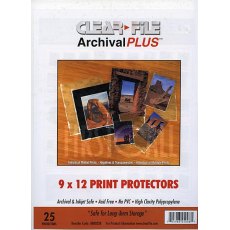 Clearfile 080B Print Protectors 9x12in (A4) Pack of 25