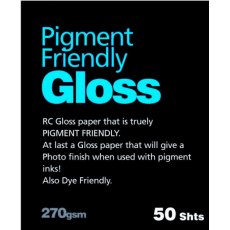 Fotospeed Pigment Friendly, Glossy, A4, Pack of 50