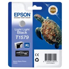 Epson Ink Jet Cartridge T1579, Turtle, Light Light Black