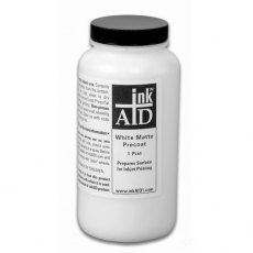 inkAID White Matte Precoat 473ml (16oz)