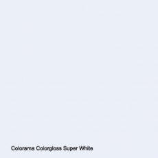 Colorama Colorgloss 100x130cm Background, 1309, Super White