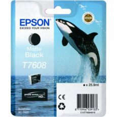 Epson Ink Jet Cartridge T7608 Killer Whale, Matte Black  - Clearance - Expired 2024