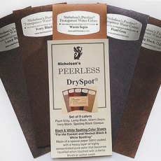 Peerless Water Color Dry Spotting B&W Set - Dry Book