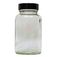 Firstcall Chemical Clear Glass Powder Jar, 500ml