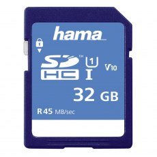 Hama 32GB SDHC Memory Card, UHS-1, class 10 (300x)