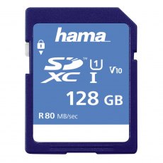 Hama 128GB SDXC Memory Card, UHS-1, class 10 (300x)