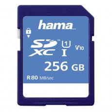 Hama 256GB SDXC Memory Card, UHS-1, class 10 (300x)