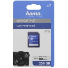 Hama 256GB SDXC Memory Card, UHS-1, class 10 (300x)