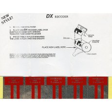 Firstcall DX Recoder Labels, ISO 160