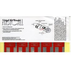 Firstcall DX Recoder Labels, ISO 400