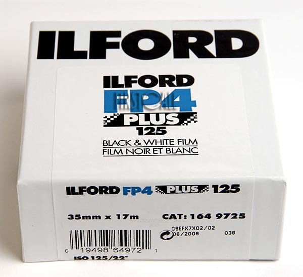Ilford Ilford FP4 Plus 125 17m, ISO 125