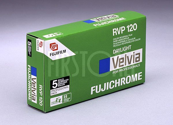 Fujifilm Fujifilm Velvia 50 120, ISO 50, Pack of 5