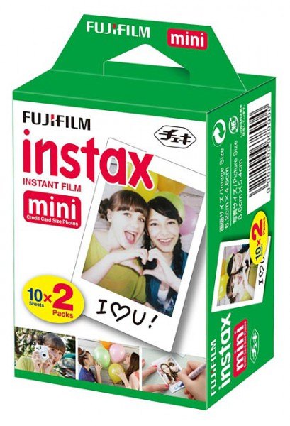 Fujifilm Fujifilm Instax Mini, ISO 800, 10 Sheets, Twin Pack