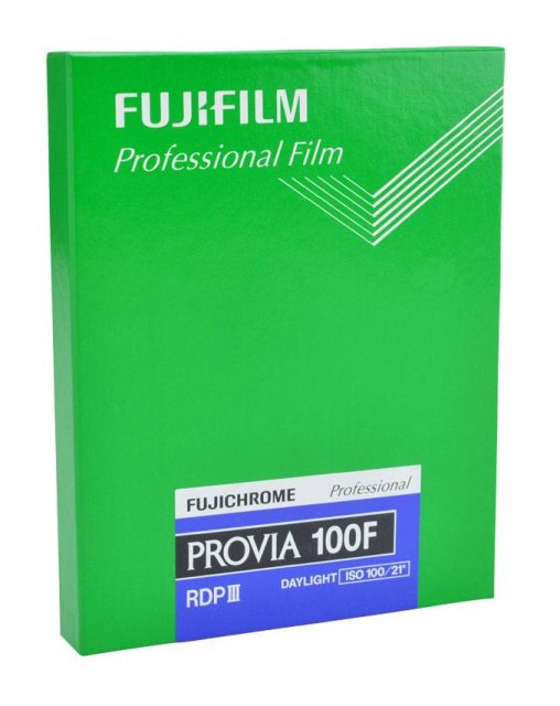 Fujifilm Fujifilm Provia 100F 4 x 5 in, 20 Sheets