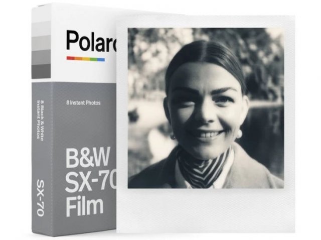 Polaroid  Polaroid  B&W SX70 Film - 8 pictures