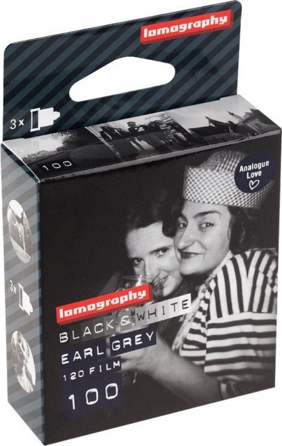 Lomography Lomography Earl Grey, ISO 100. 120, Pack of 3