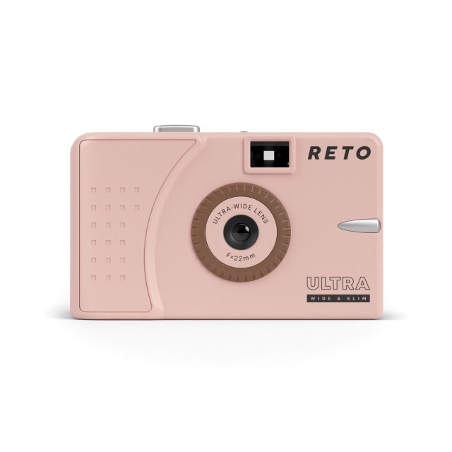 Reto Reto 35mm Ultra Wide Slim Camera, Pastel Pink