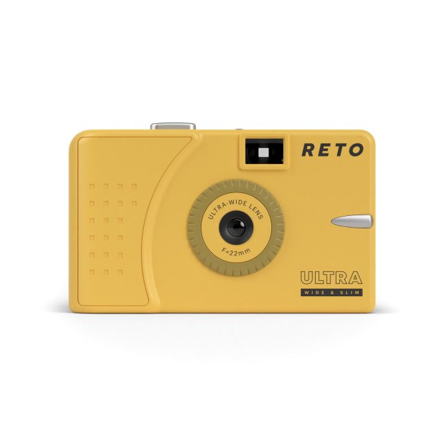 Reto Reto 35mm Ultra Wide Slim Camera, Muddy Yellow