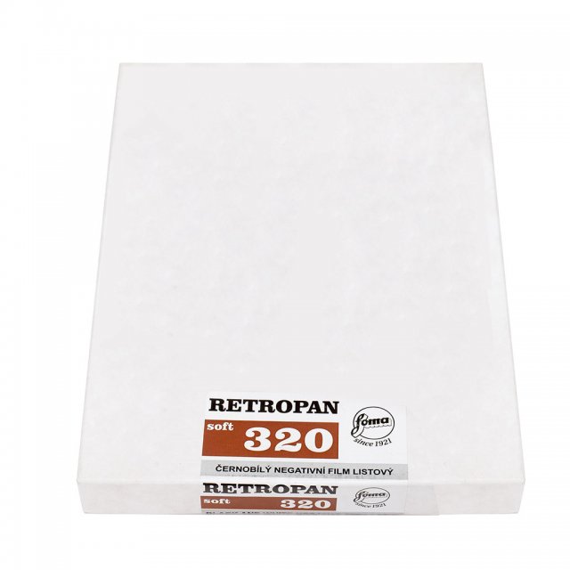 Foma Foma Retropan 320 4x5, ISO 320, 50 sheets