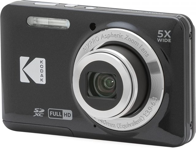 Kodak Kodak Pixpro X55 16MP 5x Zoom Compact Camera - Black