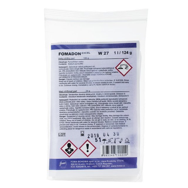 Foma Foma Fomadon Excel Film Developer, makes 1 litre
