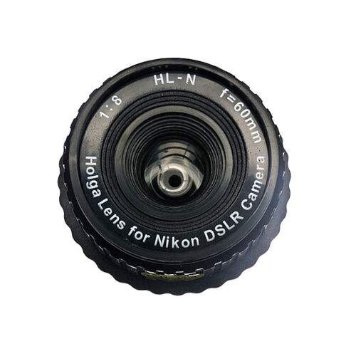 Holga Holga HPL-N-BK Pinhole Lens for Nikon DSLR & SLR, Black