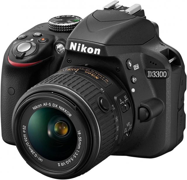 Nikon Nikon D3300 Digital SLR Camera incl AF-S DX 18-55mm VR lens