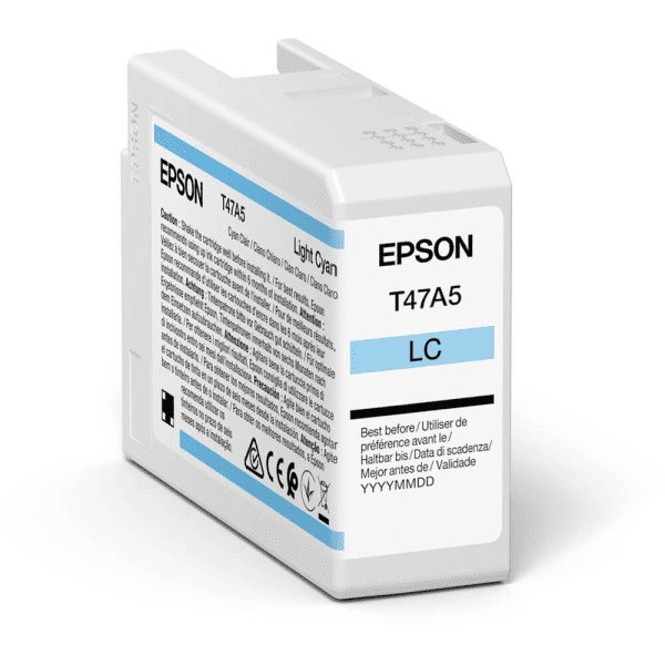 Epson Epson Ink Jet Cartridge T47A5 50ml Light Cyan
