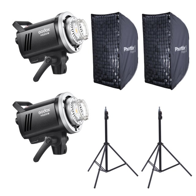 Godox Godox MS200V Two Head Schools Kit